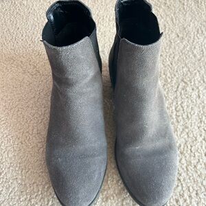 Steve Madden Charcoal Ankle Booties